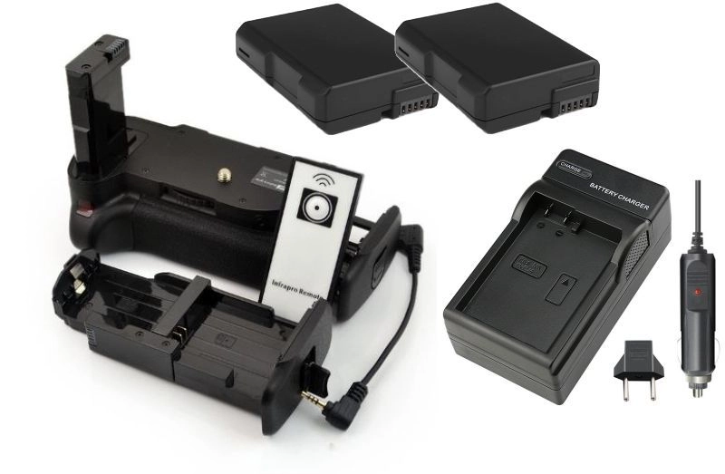 Kit Battery Grip MB-D3100 + 2 Baterias EN-EL14 + Carregador para Nikon Kit Battery Grip MB-D3100 + 2 Baterias EN-EL14 + Carregador para Nikon