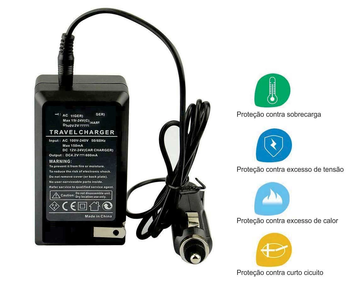 DC20 Carregador BP-208 para Canon DC20 Carregador BP-208 para Canon