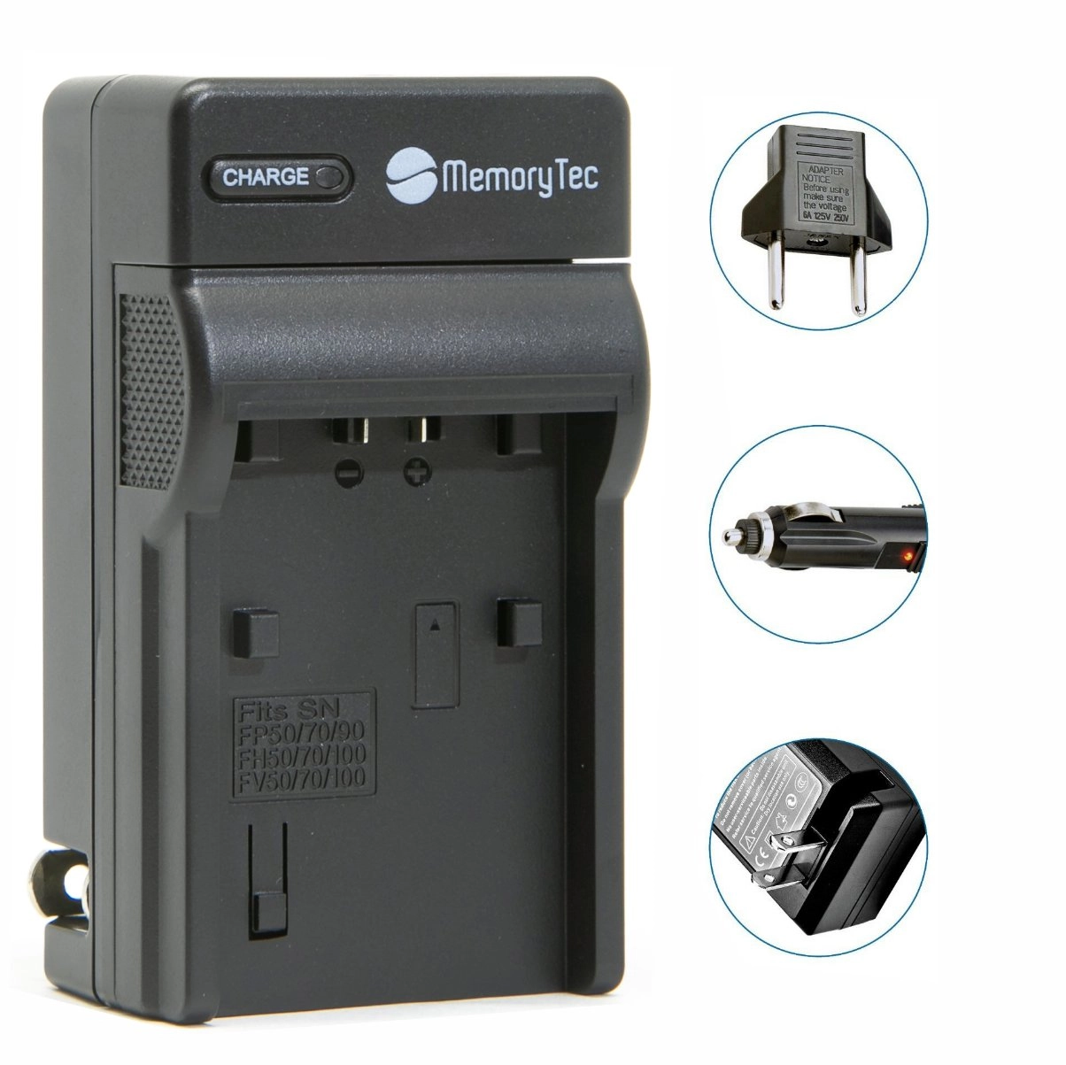 Kit 1 Bateria NP-FH50 + Carregador para Sony Kit 1 Bateria NP-FH50 + Carregador para Sony