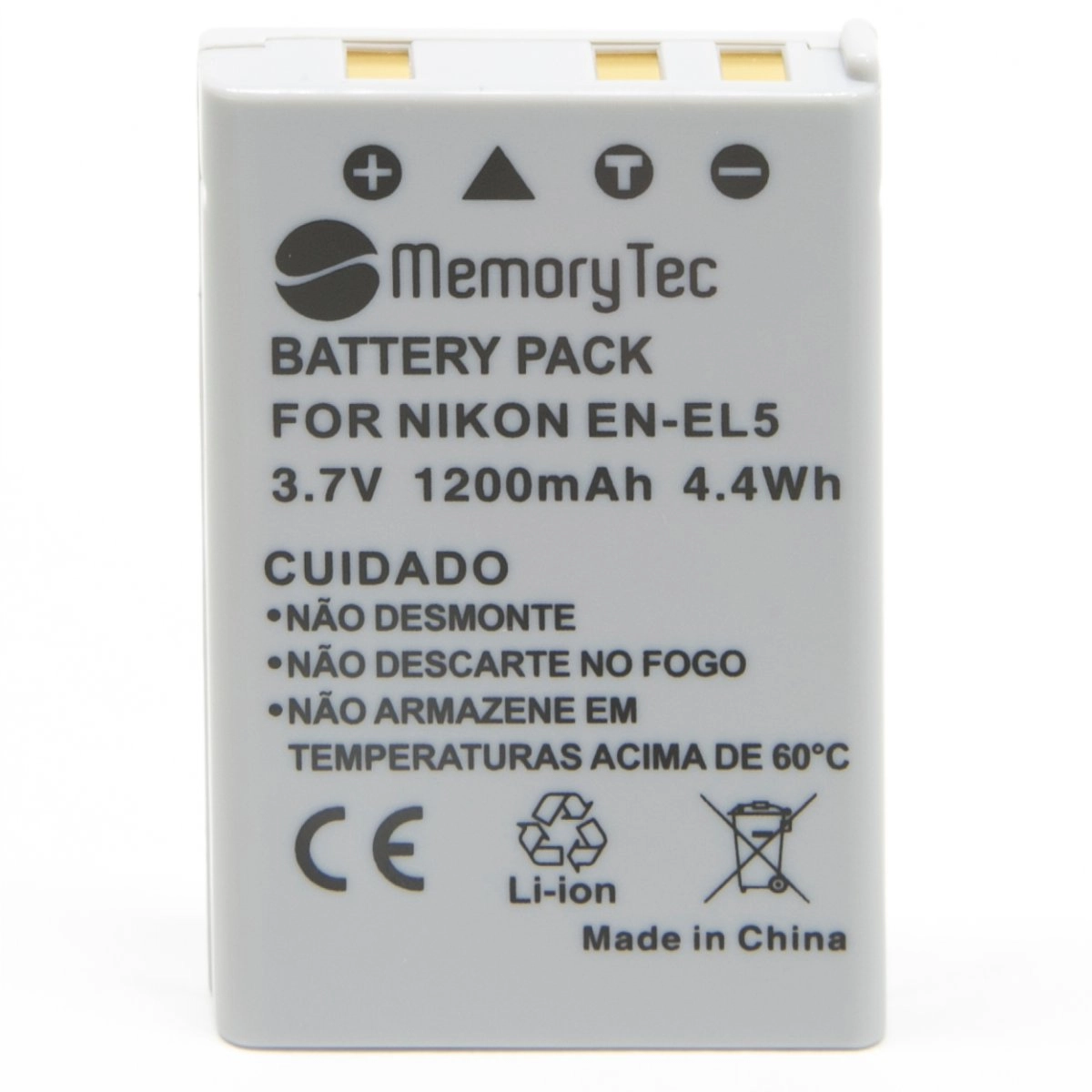 Kit 2 Baterias EN-EL5 + Carregador para Nikon Kit 2 Baterias EN-EL5 + Carregador para Nikon