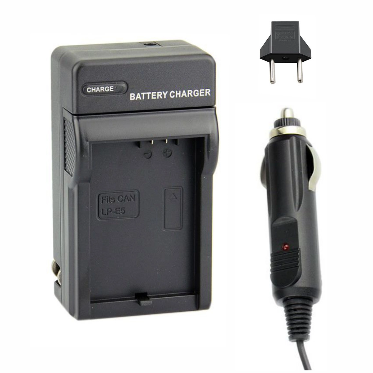 Kit 2 Baterias LP-E5 + Carregador para Canon Kit 2 Baterias LP-E5 + Carregador para Canon