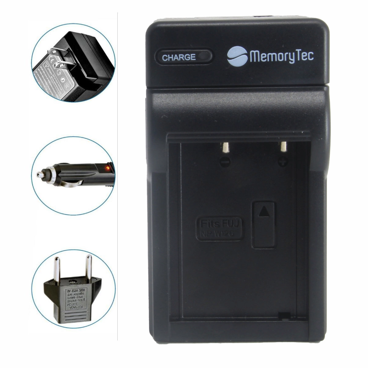 DC129 Carregador NP-W126 para Fuji