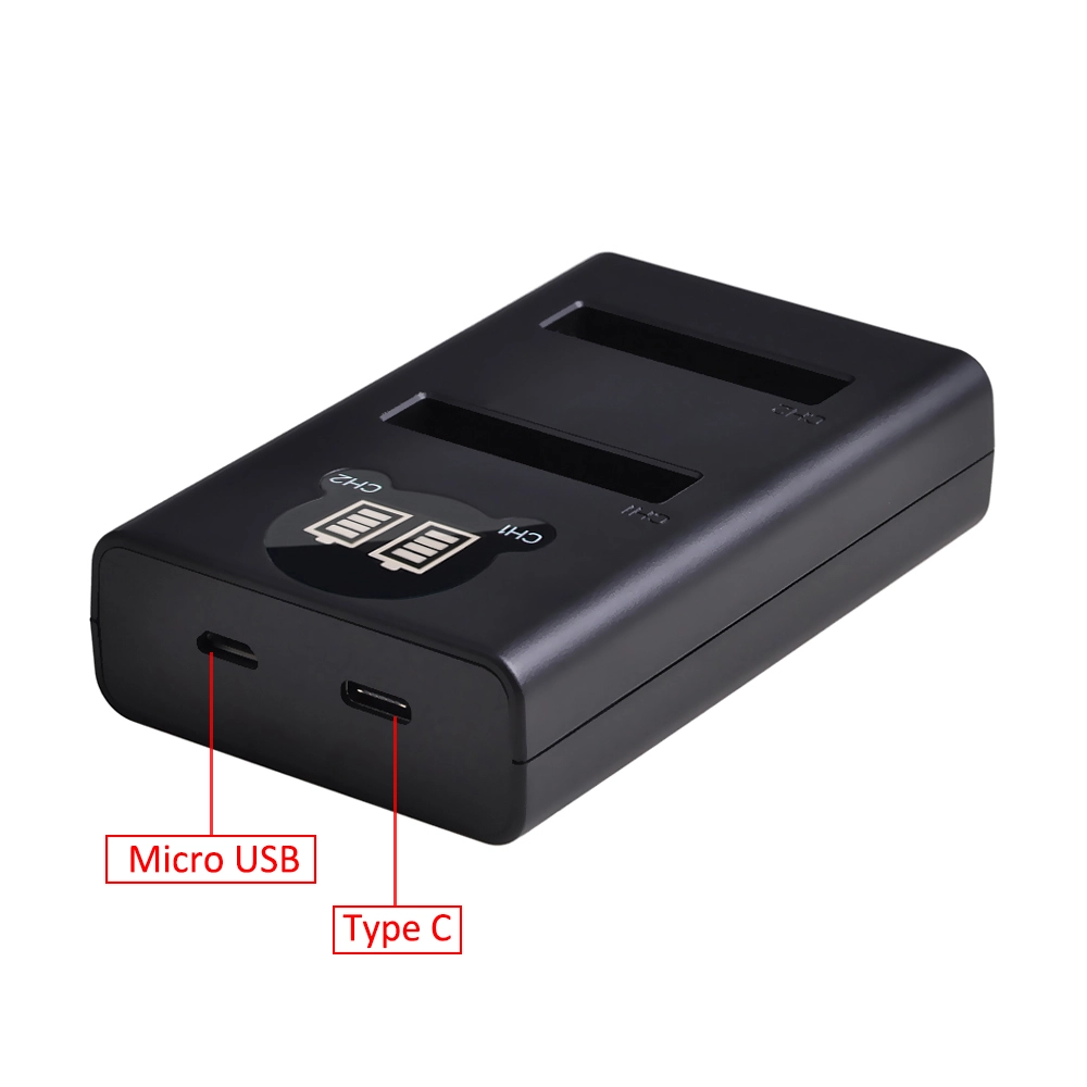 Kit 4 Baterias EN-EL5 + Carregador Duplo para Nikon Kit 4 Baterias EN-EL5 + Carregador Duplo para Nikon