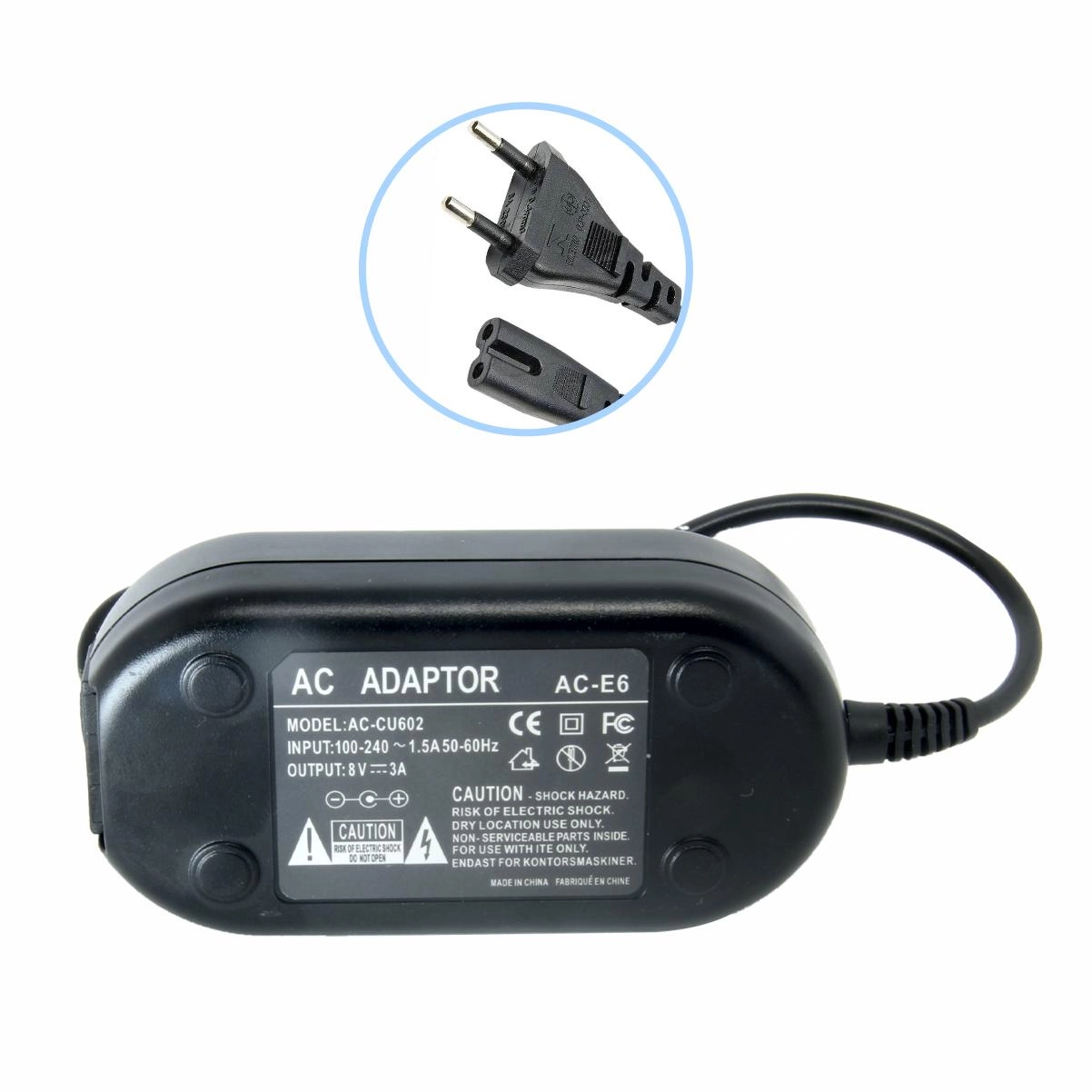 Adaptador Dummy TOMADA VBG6 para Panasonic Adaptador Dummy TOMADA VBG6 para Panasonic