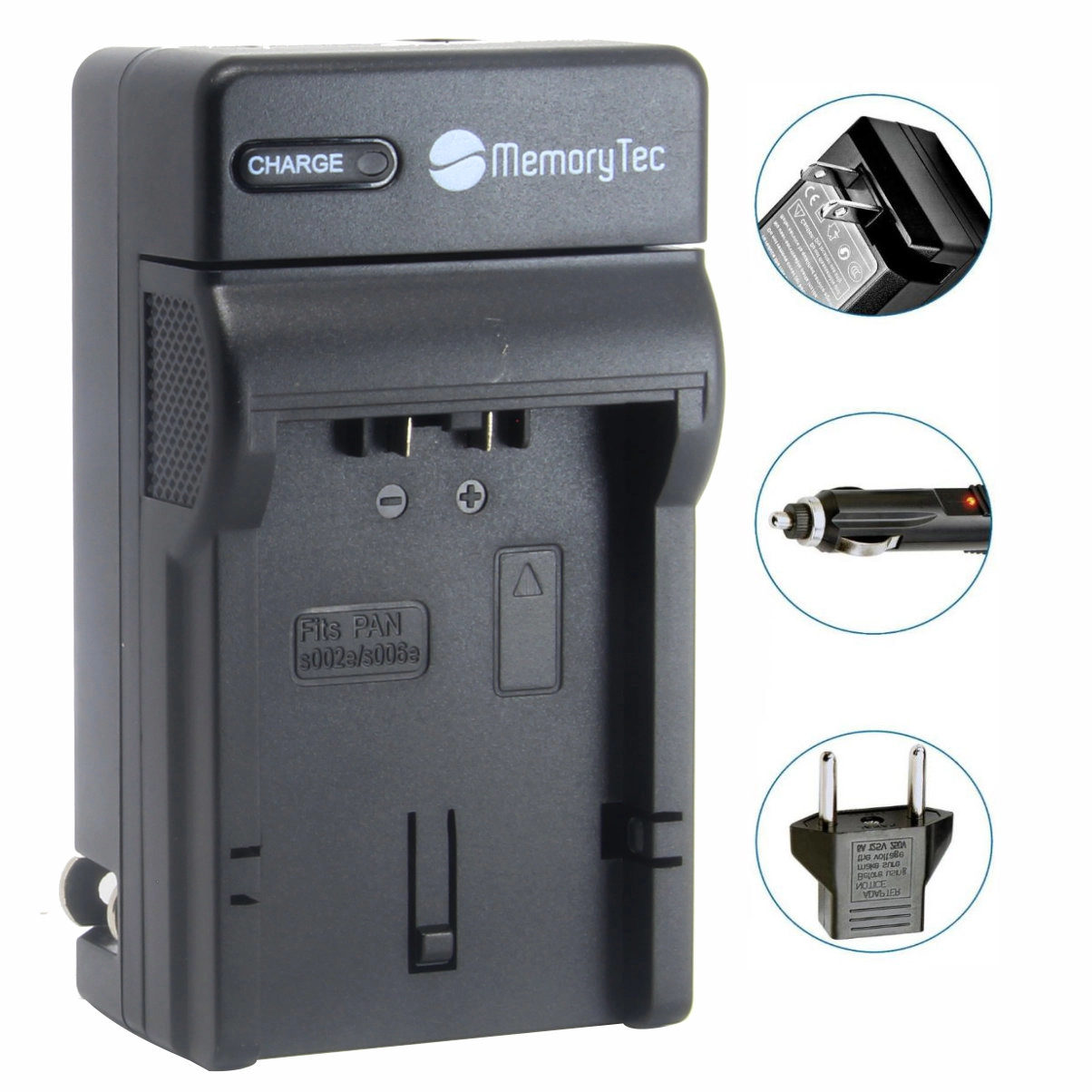 Kit 1 Bateria CGA-S006 + Carregador para Panasonic