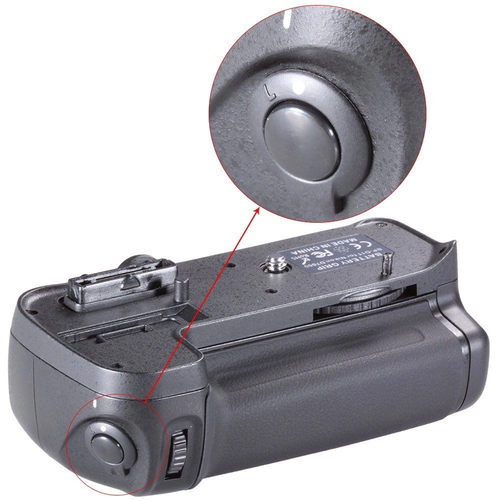 Kit Battery Grip MB-D11 + 2 Baterias EN-EL15 + Carregador para Nikon