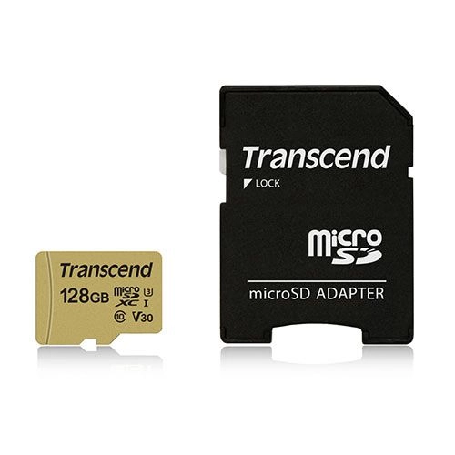 MICRO SDXC Transcend 500S 128GB - 95MB/S