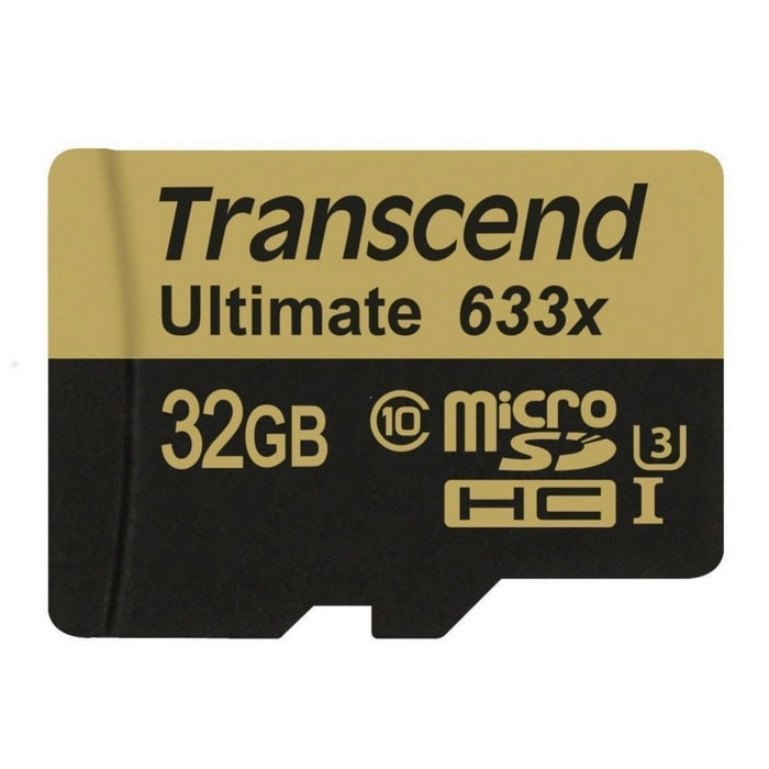 MICRO SDHC 32GB Transcend ULTIMATE 633X