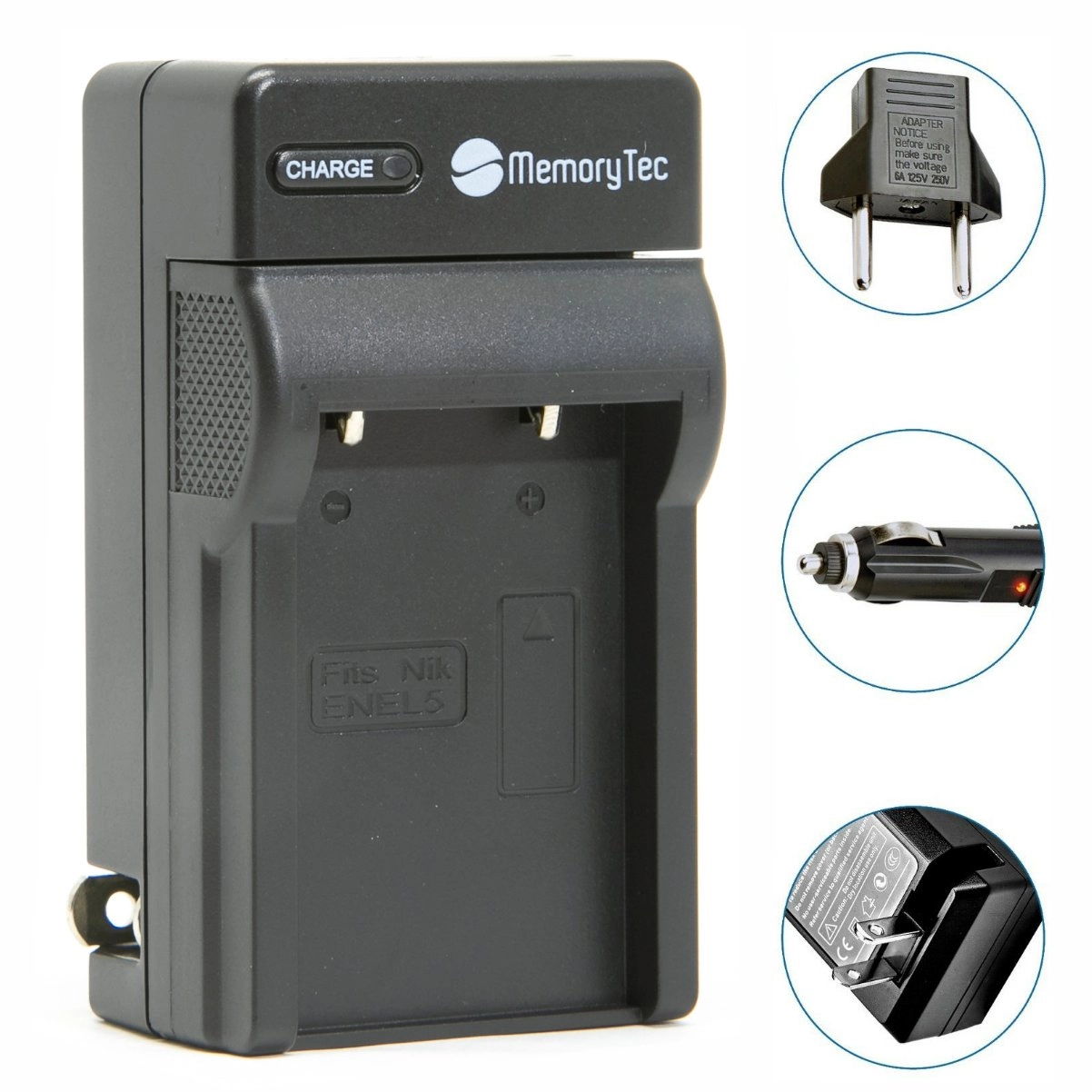 Kit 2 Baterias EN-EL5 + Carregador para Nikon Kit 2 Baterias EN-EL5 + Carregador para Nikon