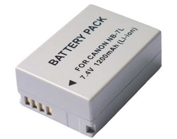 Kit 2 Baterias NB-7L + Carregador para Canon