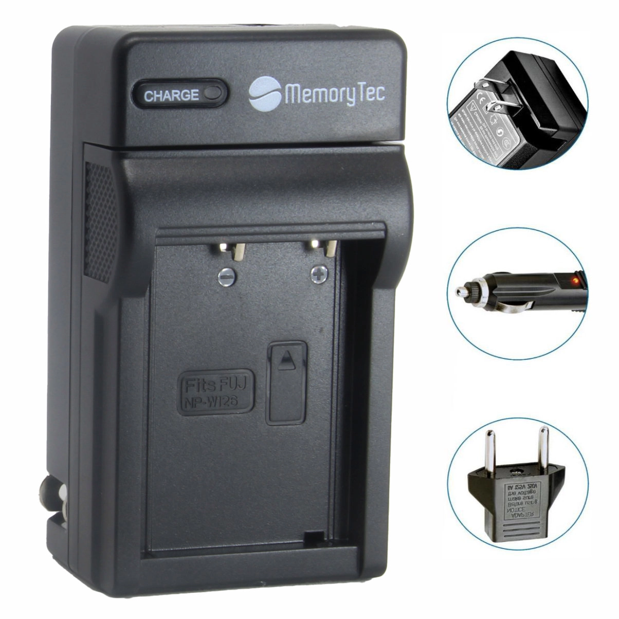 DC129 Carregador NP-W126 para Fuji