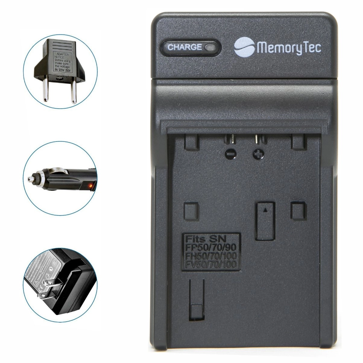 Kit 2 Baterias FV100 + Carregador para Sony