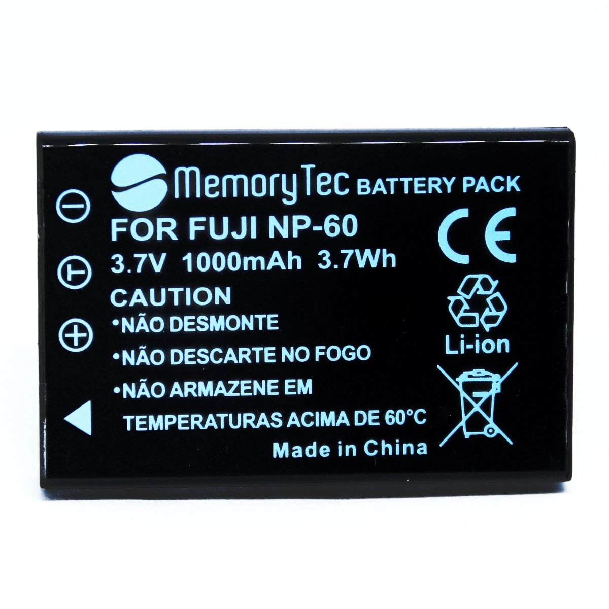Bateria NP-60 para Fuji Bateria NP-60 para Fuji