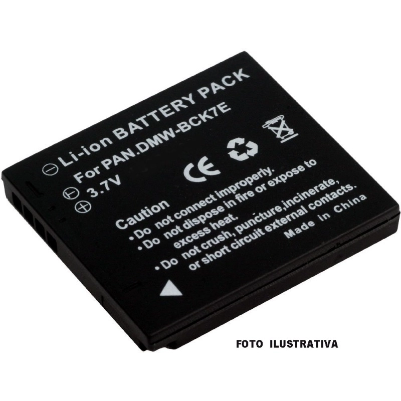 Kit 2 Baterias DMW-BCK7E+ Carregador para Panasonic Kit 2 Baterias DMW-BCK7E+ Carregador para Panasonic
