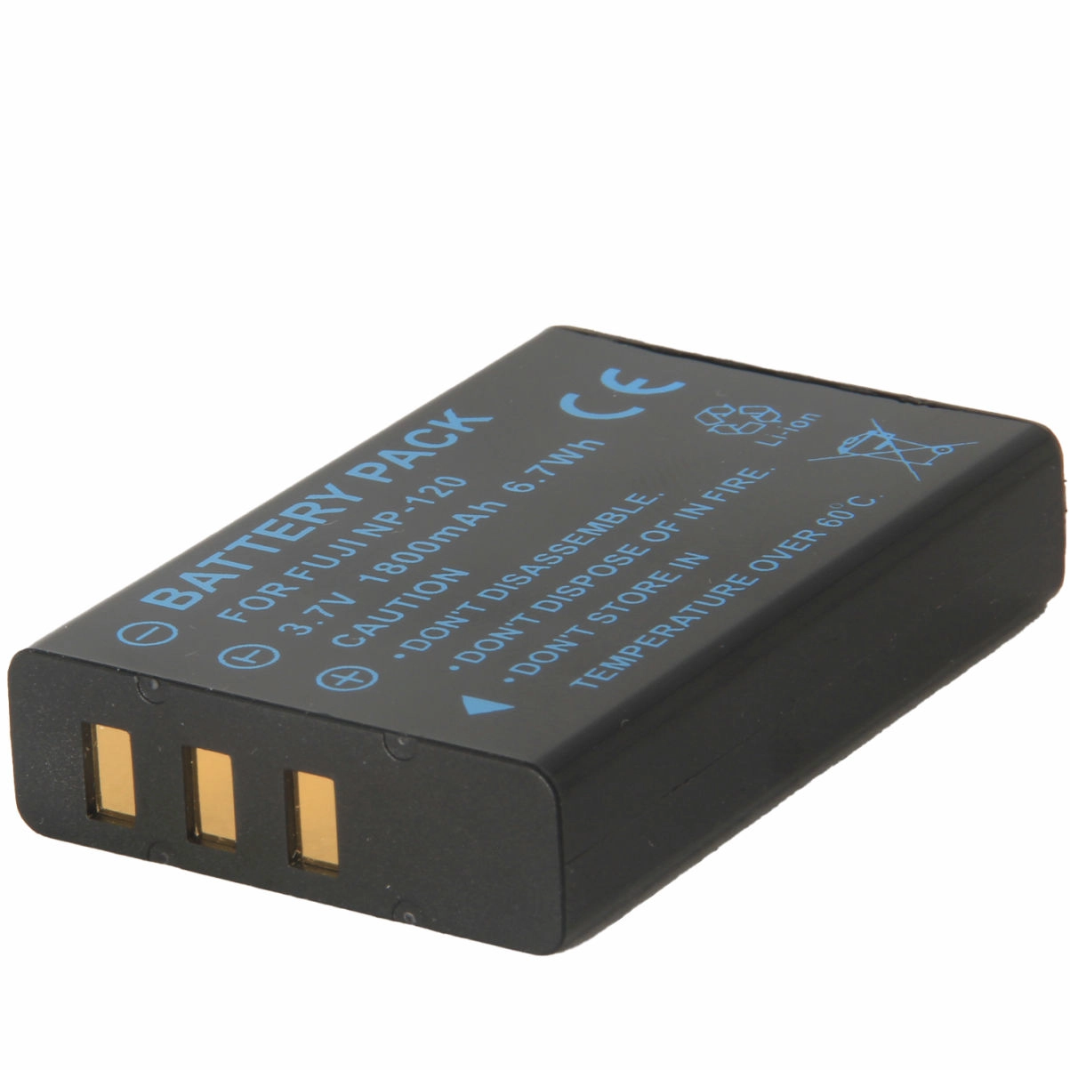 Kit 2 Baterias F NP-120 + Carregador para Fujifilm Kit 2 Baterias F NP-120 + Carregador para Fujifilm