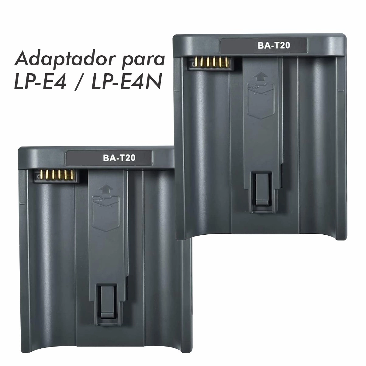 Kit 2 Baterias LP-E19 + Carregador Duplo DL para Canon