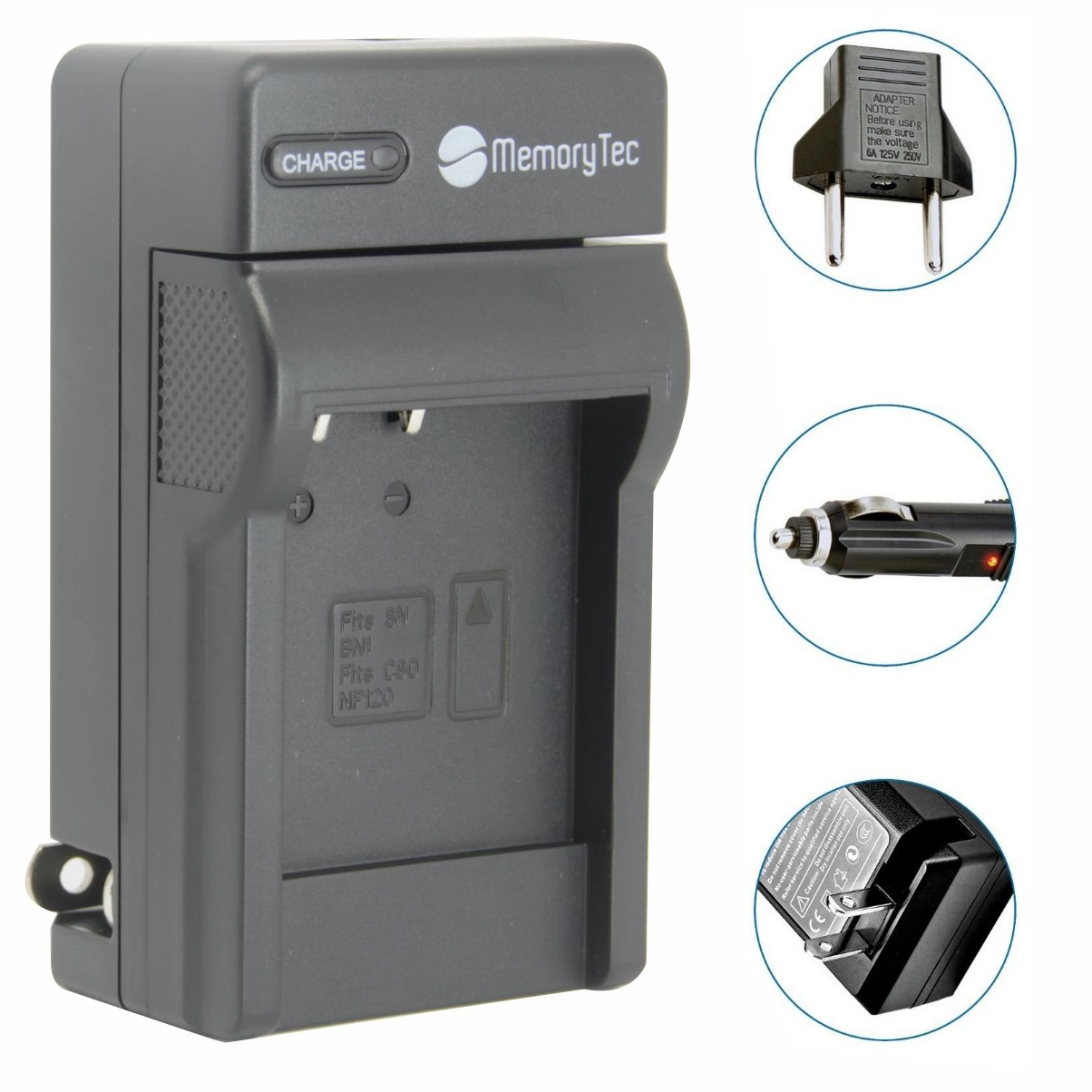 Kit 2 Baterias NP-BN1 + Carregador para Sony Kit 2 Baterias NP-BN1 + Carregador para Sony