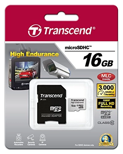 MICRO SDHC 16GB Transcend HIGH ENDURANCE MICRO SDHC 16GB Transcend HIGH ENDURANCE