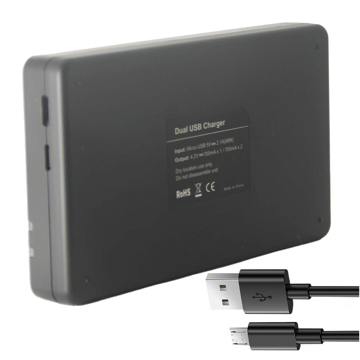 DT Carregador Duplo BP-727 BP-718 para Canon