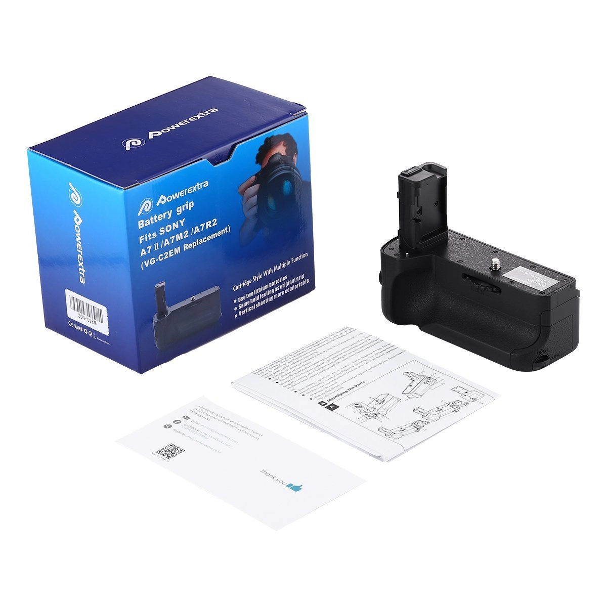 Battery Grip VG-C2EM para Sony Alpha A7 II / A7R II / A7S II / A7M II Battery Grip VG-C2EM para Sony Alpha A7 II / A7R II / A7S II / A7M II