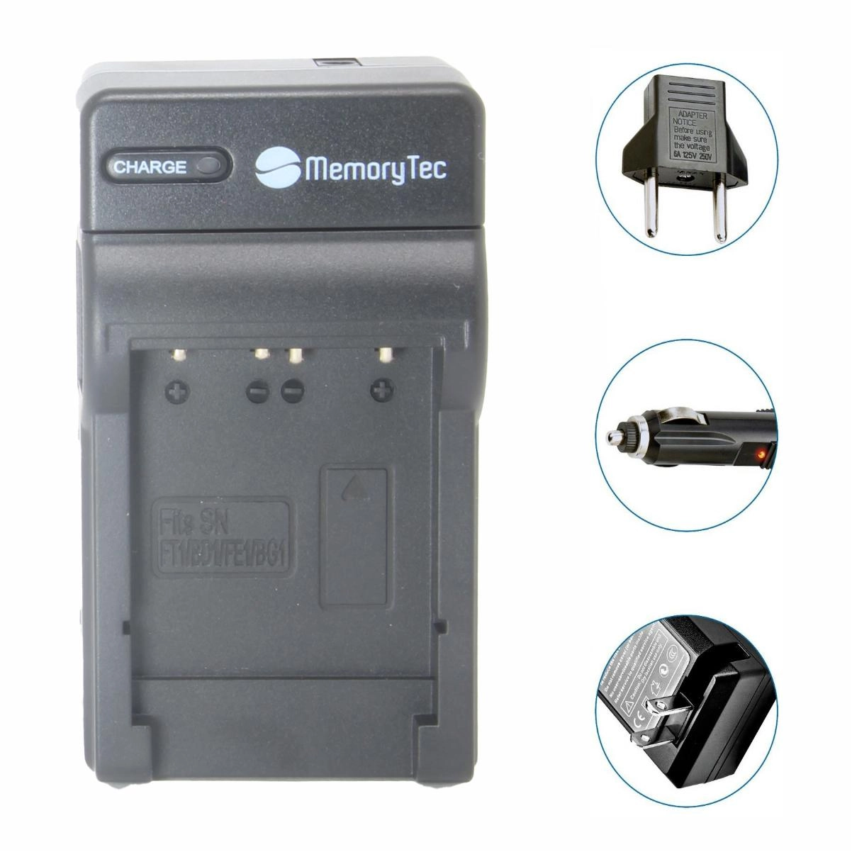 Kit 1 Bateria NP-BD1 FD1 + Carregador para Sony Kit 1 Bateria NP-BD1 FD1 + Carregador para Sony