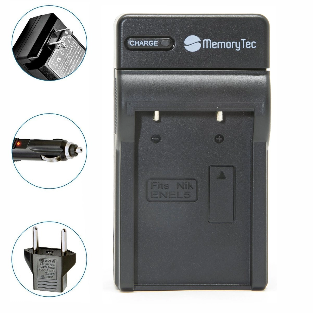 Kit 2 Baterias EN-EL5 + Carregador para Nikon Kit 2 Baterias EN-EL5 + Carregador para Nikon